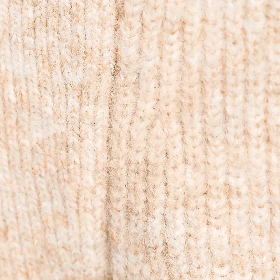 Flauschiger Troyer-Pullover für Damen