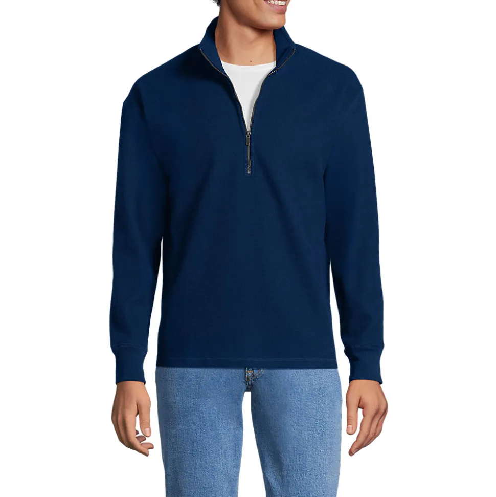 Fleece-Pullover mit Reißverschluss für Herren
