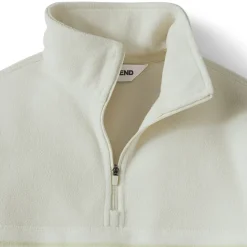 Fleecepullover mit Zipper für Damen in Plus-Größe