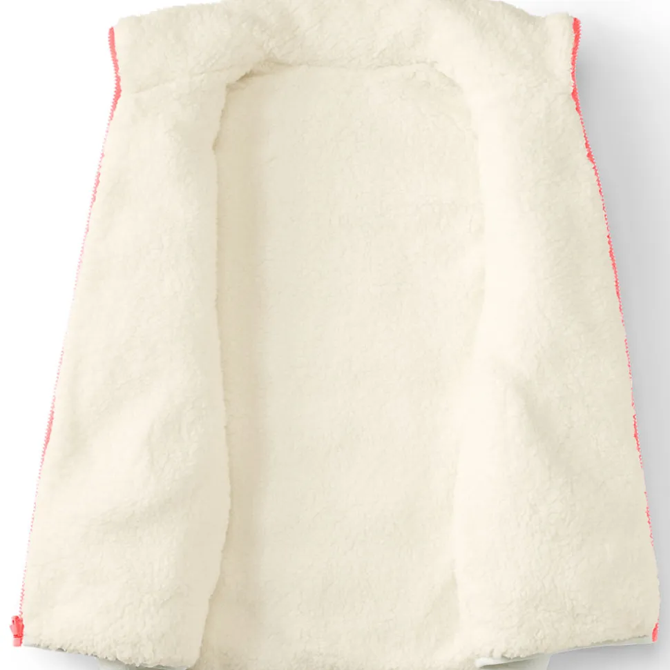 Fleece-Steppweste zum Wenden für Damen