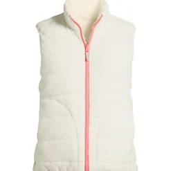 Fleece-Steppweste zum Wenden für Damen