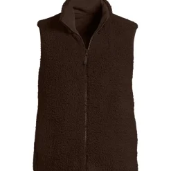 Fleece-Steppweste zum Wenden für Damen