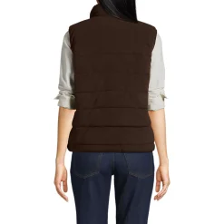 Fleece-Steppweste zum Wenden für Damen