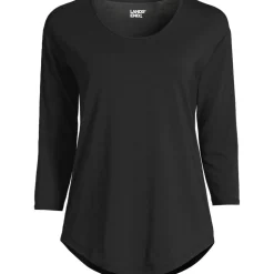 Fließendes Shirt mit Ballettausschnitt für Damen