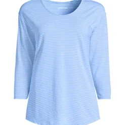 Fließendes Shirt mit Ballettausschnitt für Damen