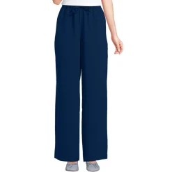 Fließende Webhose mit Elastikbund für Damen