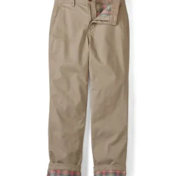 Gefütterte Chino mit Komfortbund für Herren