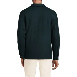 Gefütterte Hemdjacke aus Wollmix für Herren