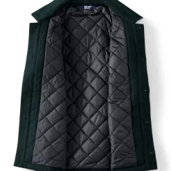 Gefütterte Hemdjacke aus Wollmix für Herren
