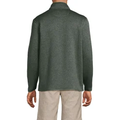 Gefütterte Strickfleece-Jacke für Herren