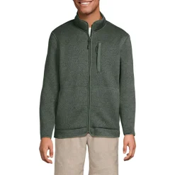Gefütterte Strickfleece-Jacke für Herren
