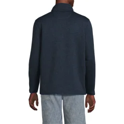 Gefütterte Strickfleece-Jacke für Herren