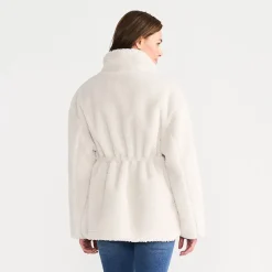 Gefütterte Teddyjacke für Damen