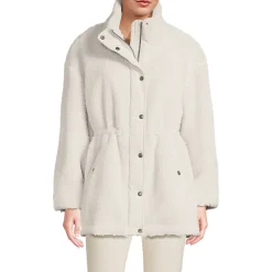 Gefütterte Teddyjacke für Damen