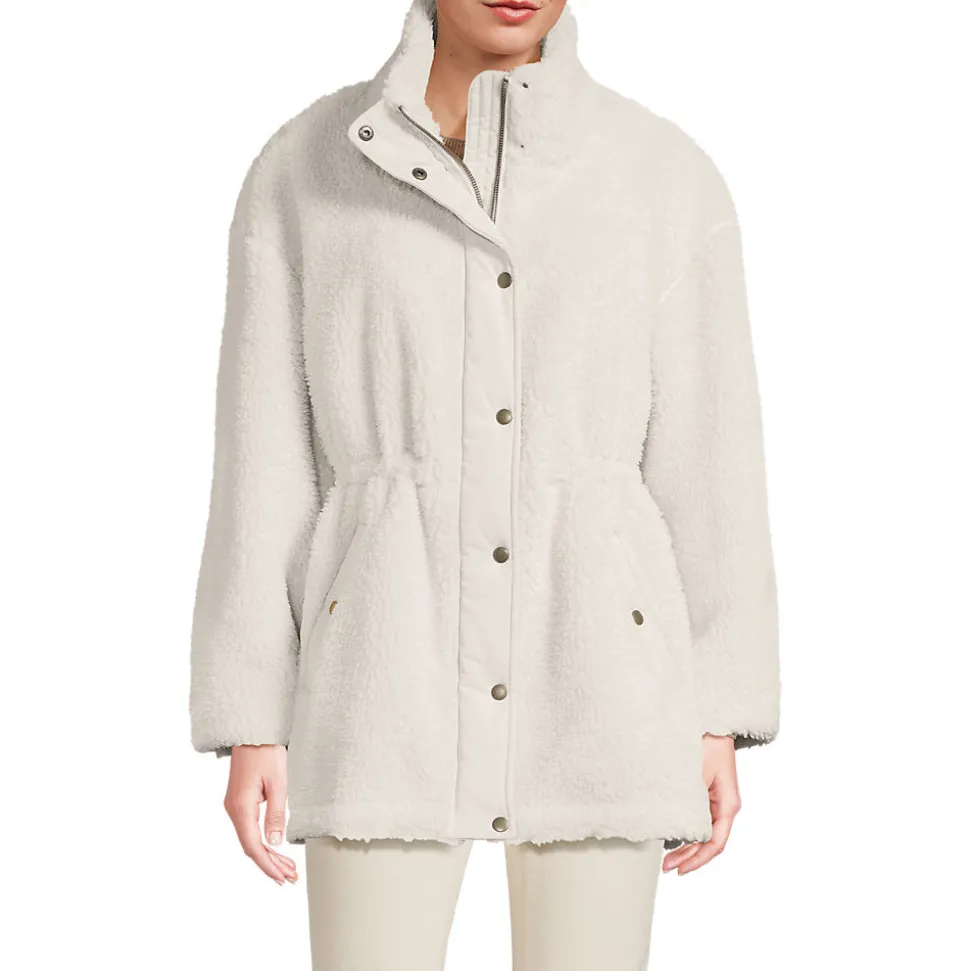 Gefütterte Teddyjacke für Damen