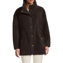Gefütterte Teddyjacke für Damen
