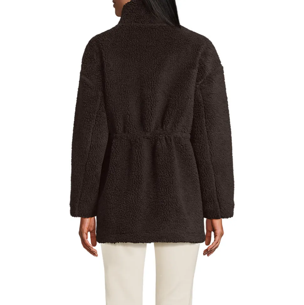 Gefütterte Teddyjacke für Damen