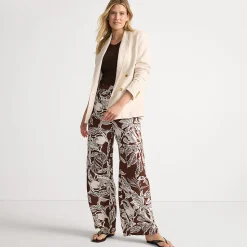 Gemusterte Schlupfhose für Damen