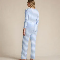 Gemustertes Pyjama-Set aus Baumwoll-Jersey