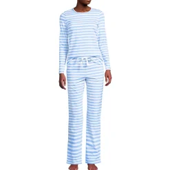Gemustertes Pyjama-Set aus Baumwoll-Jersey