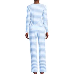 Gemustertes Pyjama-Set aus Baumwoll-Jersey