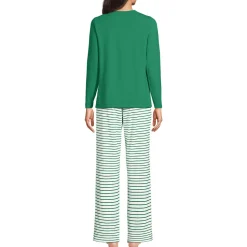 Gemustertes Pyjama-Set aus Baumwoll-Jersey
