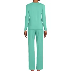 Gemustertes Pyjama-Set aus Baumwoll-Jersey