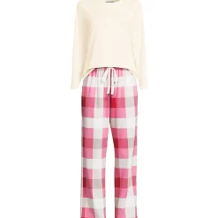 Gemustertes Pyjama-Set aus Baumwoll-Jersey