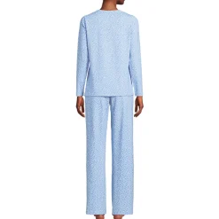Gemustertes Pyjama-Set aus Baumwoll-Jersey