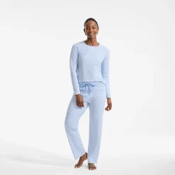 Gemustertes Pyjama-Set aus Baumwoll-Jersey
