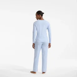 Gemustertes Pyjama-Set aus Baumwoll-Jersey