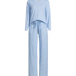 Gemustertes Pyjama-Set aus Baumwoll-Jersey