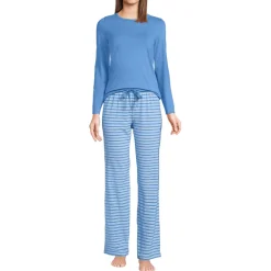 Gemustertes Pyjama-Set aus Baumwoll-Jersey