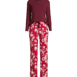 Gemustertes Pyjama-Set aus Baumwoll-Jersey