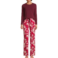 Gemustertes Pyjama-Set aus Baumwoll-Jersey