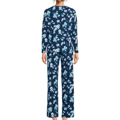 Gemustertes Pyjama-Set aus Baumwoll-Jersey
