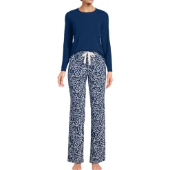Gemustertes Pyjama-Set aus Baumwoll-Jersey