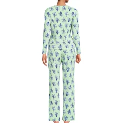 Gemustertes Pyjama-Set aus Baumwoll-Jersey