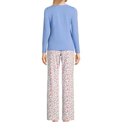 Gemustertes Pyjama-Set aus Baumwoll-Jersey