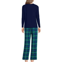 Gemustertes Pyjama-Set aus Baumwoll-Jersey