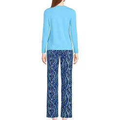 Gemustertes Pyjama-Set aus Baumwoll-Jersey