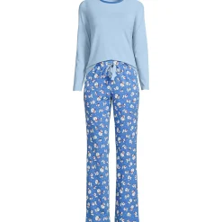 Gemustertes Pyjama-Set aus Baumwoll-Jersey