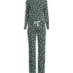 Gemustertes Pyjama-Set aus Baumwoll-Jersey