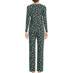 Gemustertes Pyjama-Set aus Baumwoll-Jersey