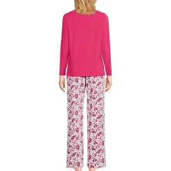 Gemustertes Pyjama-Set aus Baumwoll-Jersey