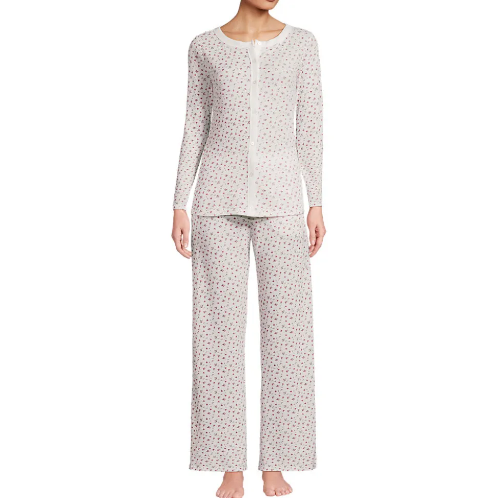 Gemustertes Pyjama-Set für Damen