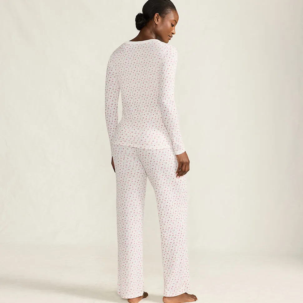Gemustertes Pyjama-Set für Damen