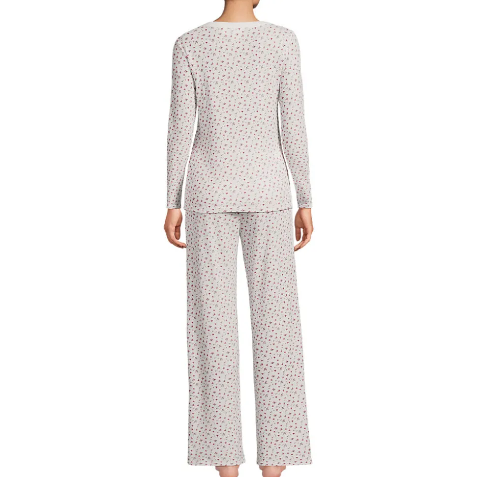 Gemustertes Pyjama-Set für Damen