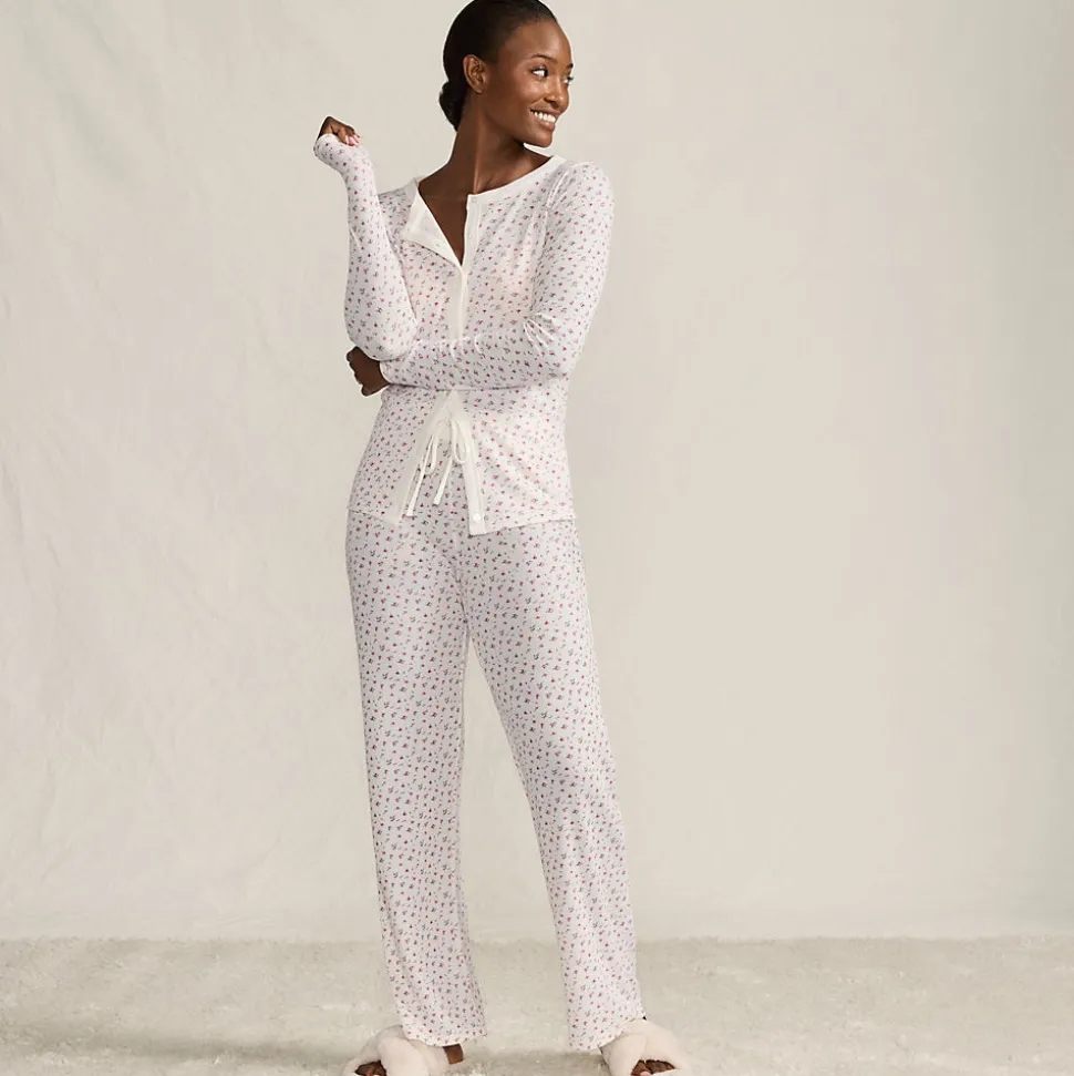 Gemustertes Pyjama-Set für Damen