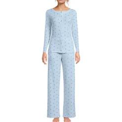 Gemustertes Pyjama-Set für Damen